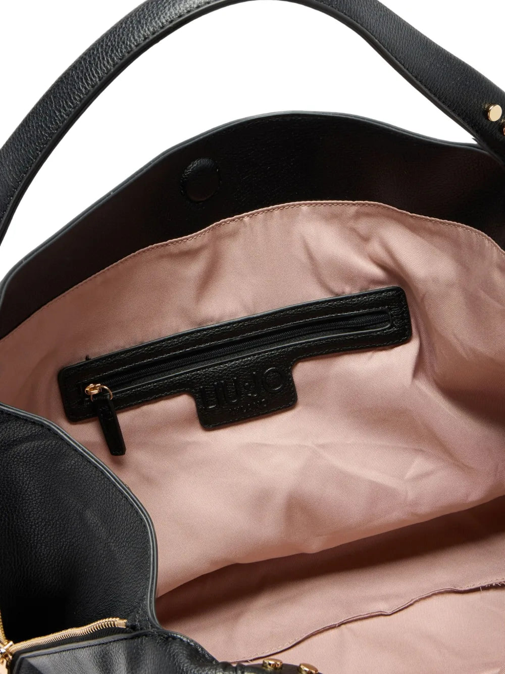 Liu Jo Large Embossed Logo Shoulder Bag — Same as shown — Size One Size — Top View
