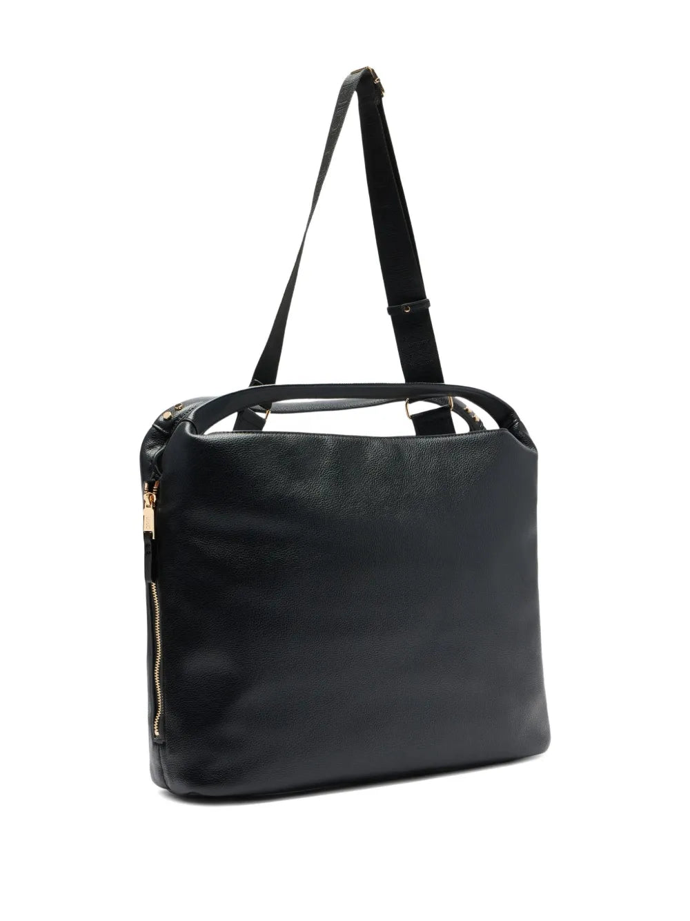 Liu Jo Large Embossed Logo Shoulder Bag — Same as shown — Size One Size — Back View