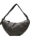 Lemaire Croissant Knotted Leather Shoulder Bag — Same as shown — Size One Size — Front View