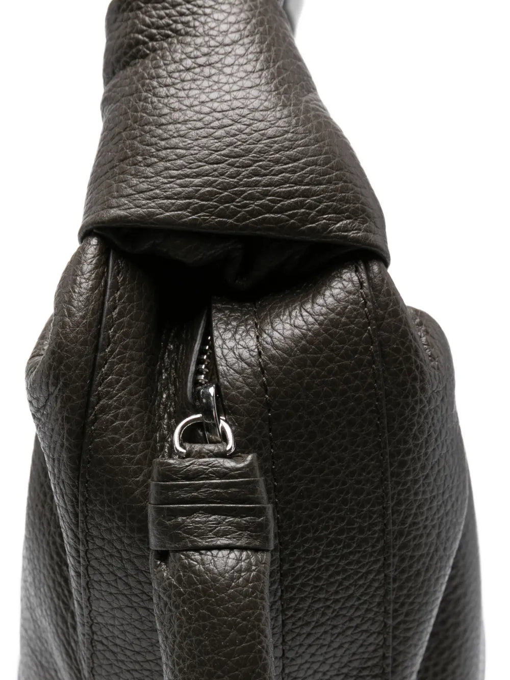 Lemaire Croissant Knotted Leather Shoulder Bag — Same as shown — Size One Size — Top View