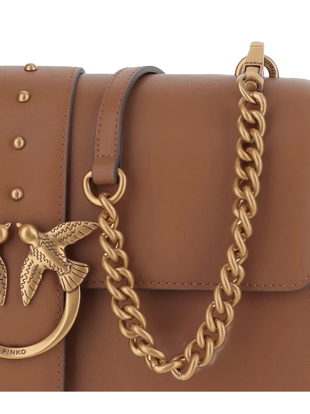 Pinko Love One Chain Strap Shoulder Bag — Same as shown — Size One Size — Top View