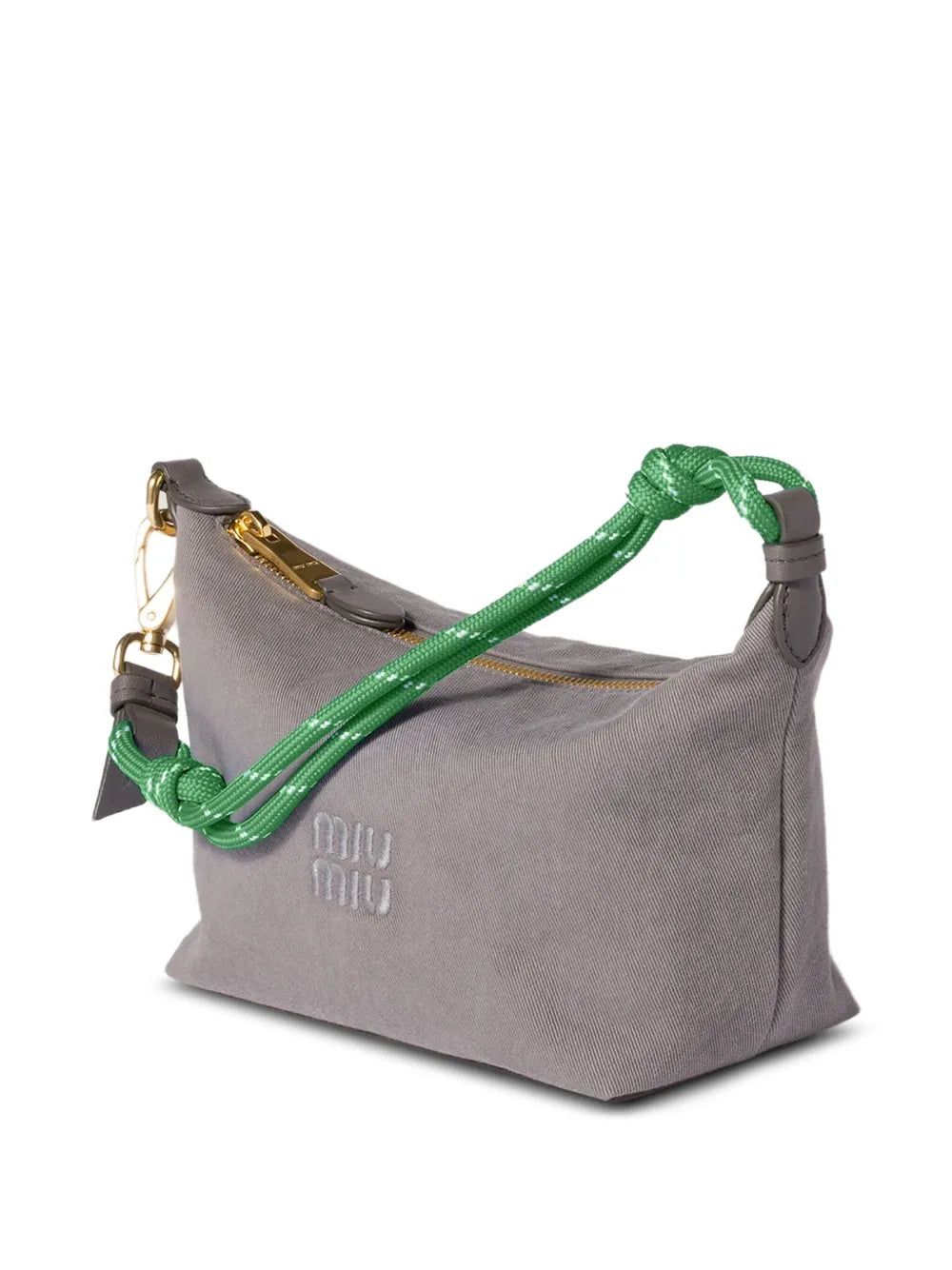 Miu Miu Gabardine Rope Handle Mini Bag — Same as shown — Size One Size — Back View