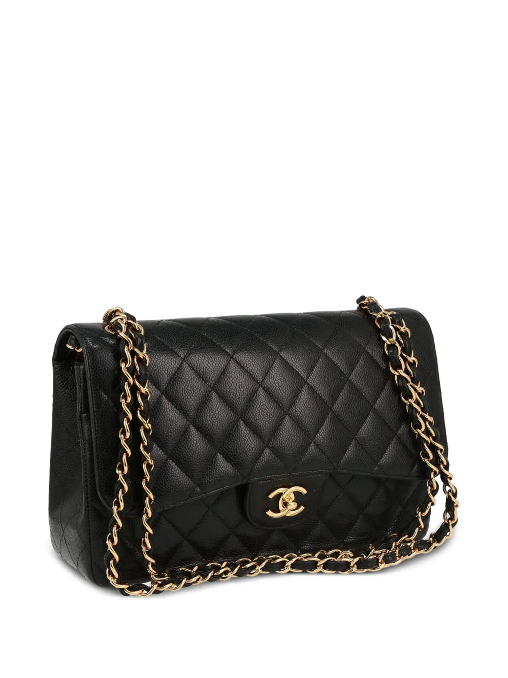 Chanel Pre Owned Timeless Jumbo Shoulder Bag — Same as shown — Size One Size — Back View