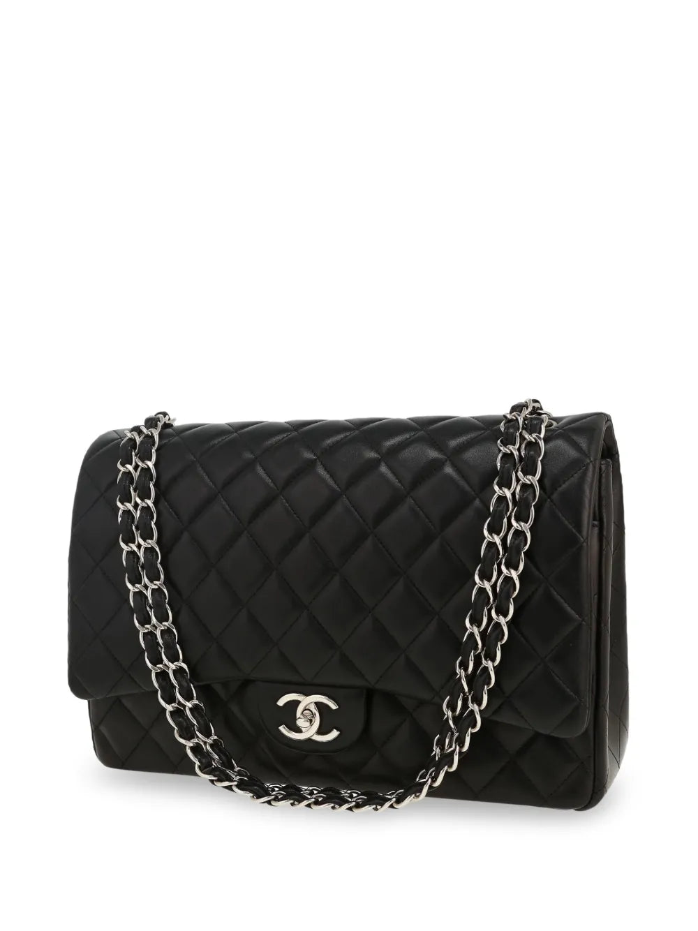Chanel Pre Owned Timeless Maxi Jumbo Shoulder Bag — Same as shown — Size One Size — Side View