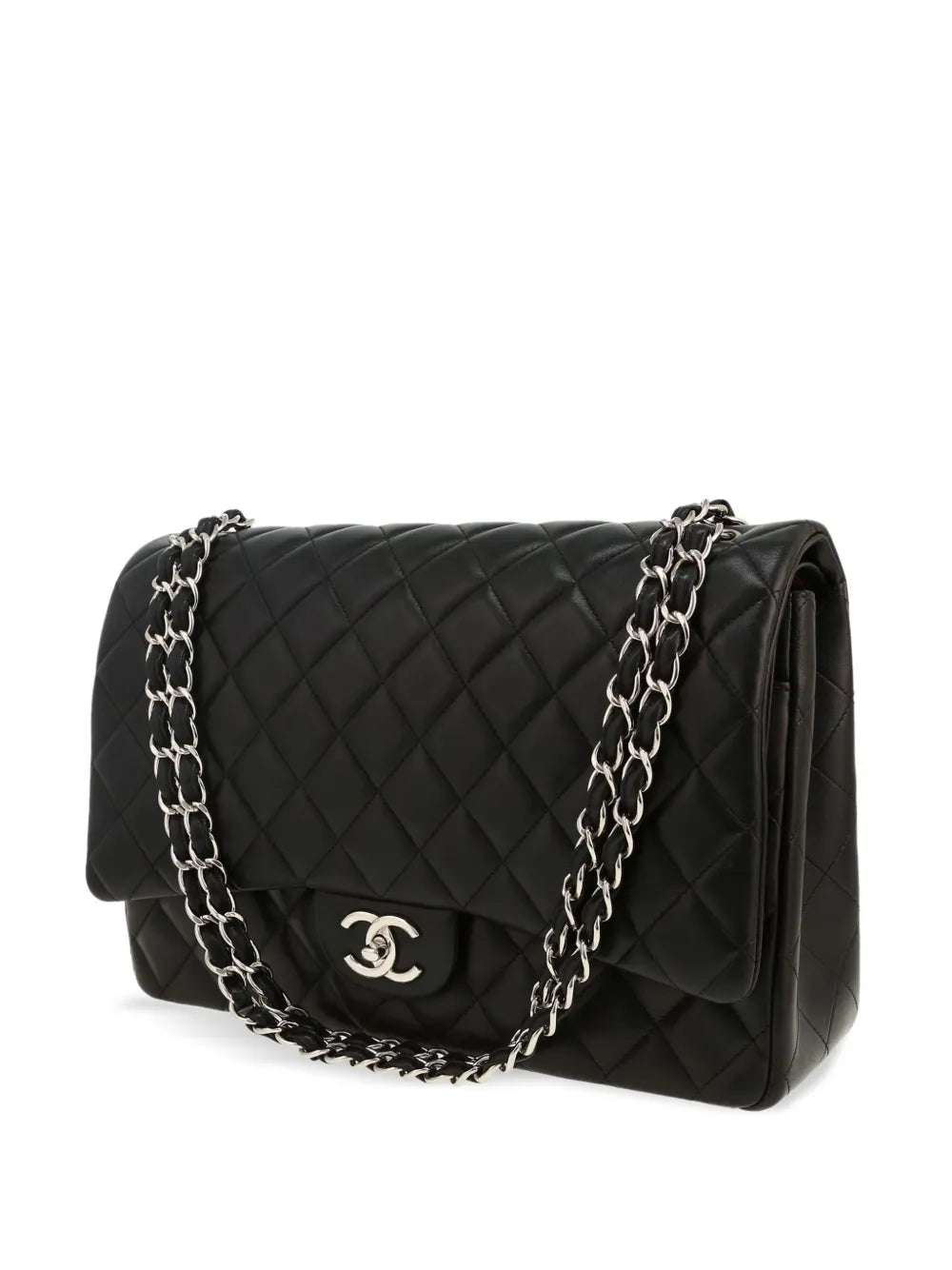 Chanel Pre Owned Timeless Maxi Jumbo Shoulder Bag — Same as shown — Size One Size — Top View
