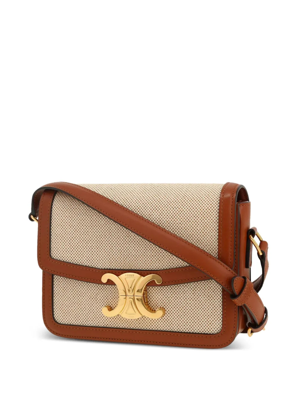 Celine Pre Owned Triomphe Teen Shoulder Bag — Same as shown — Size One Size — Side View