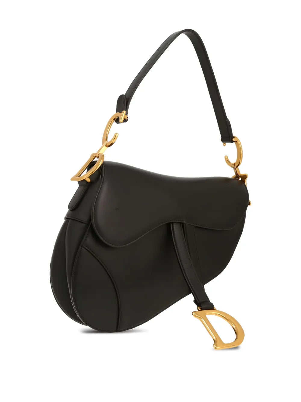 Christian Dior Pre Owned Saddle Leather Handbag — Same as shown — Size One Size — Side View