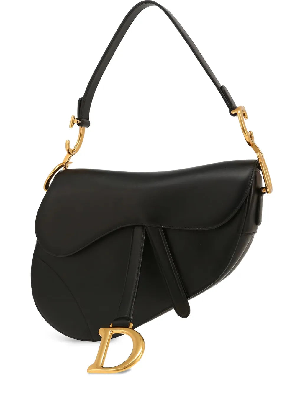 Christian Dior Pre Owned Saddle Leather Handbag — Same as shown — Size One Size — Front View