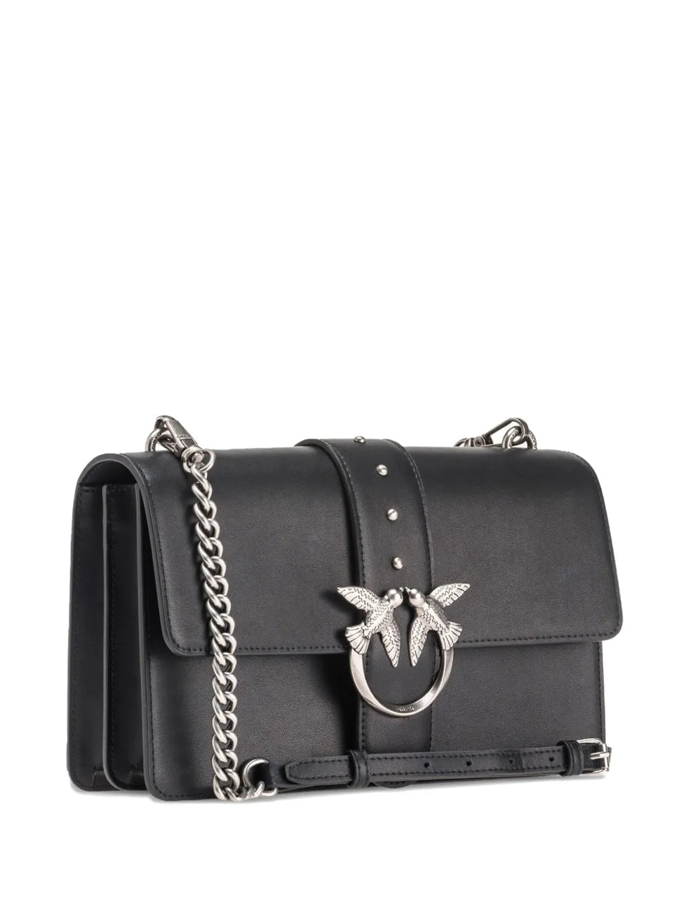 Pinko Love Birds Chain Strap Shoulder Bag — Same as shown — Size One Size — Side View