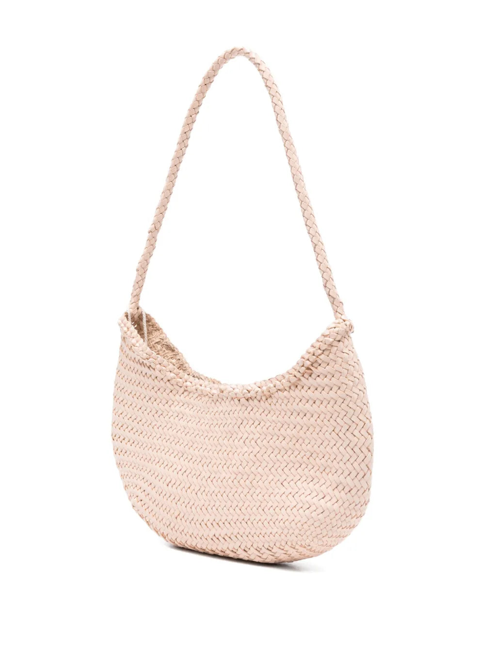 Dragon Diffusion Braided Leather Shoulder Bag — Same as shown — Size One Size — Side View