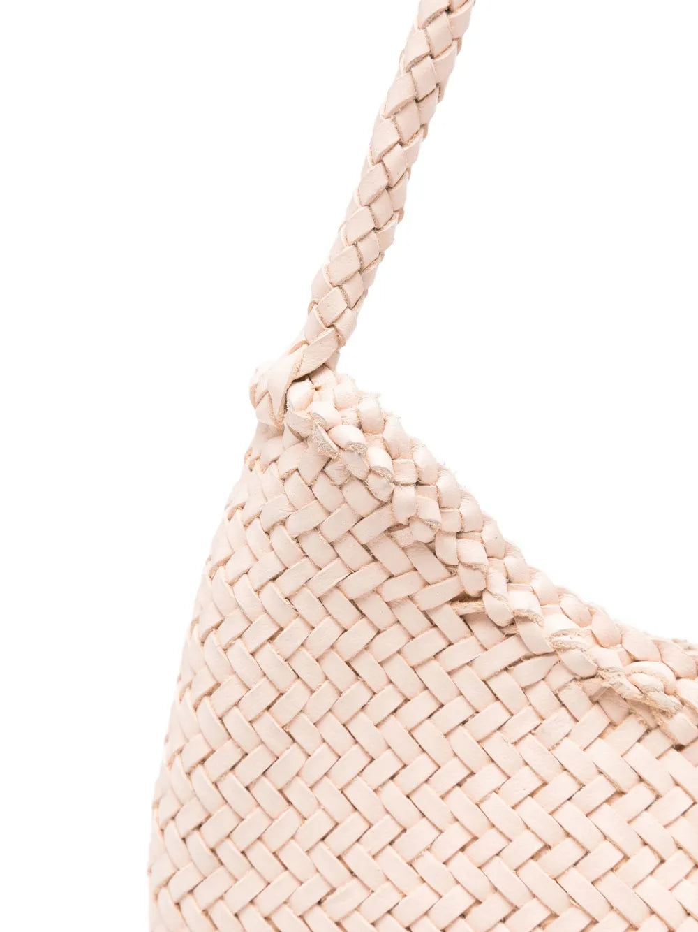 Dragon Diffusion Braided Leather Shoulder Bag — Same as shown — Size One Size — Back View