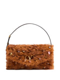 Valentino Garavani Devain Soft Small Shoulder Bag — Same as shown — Size One Size — Front View