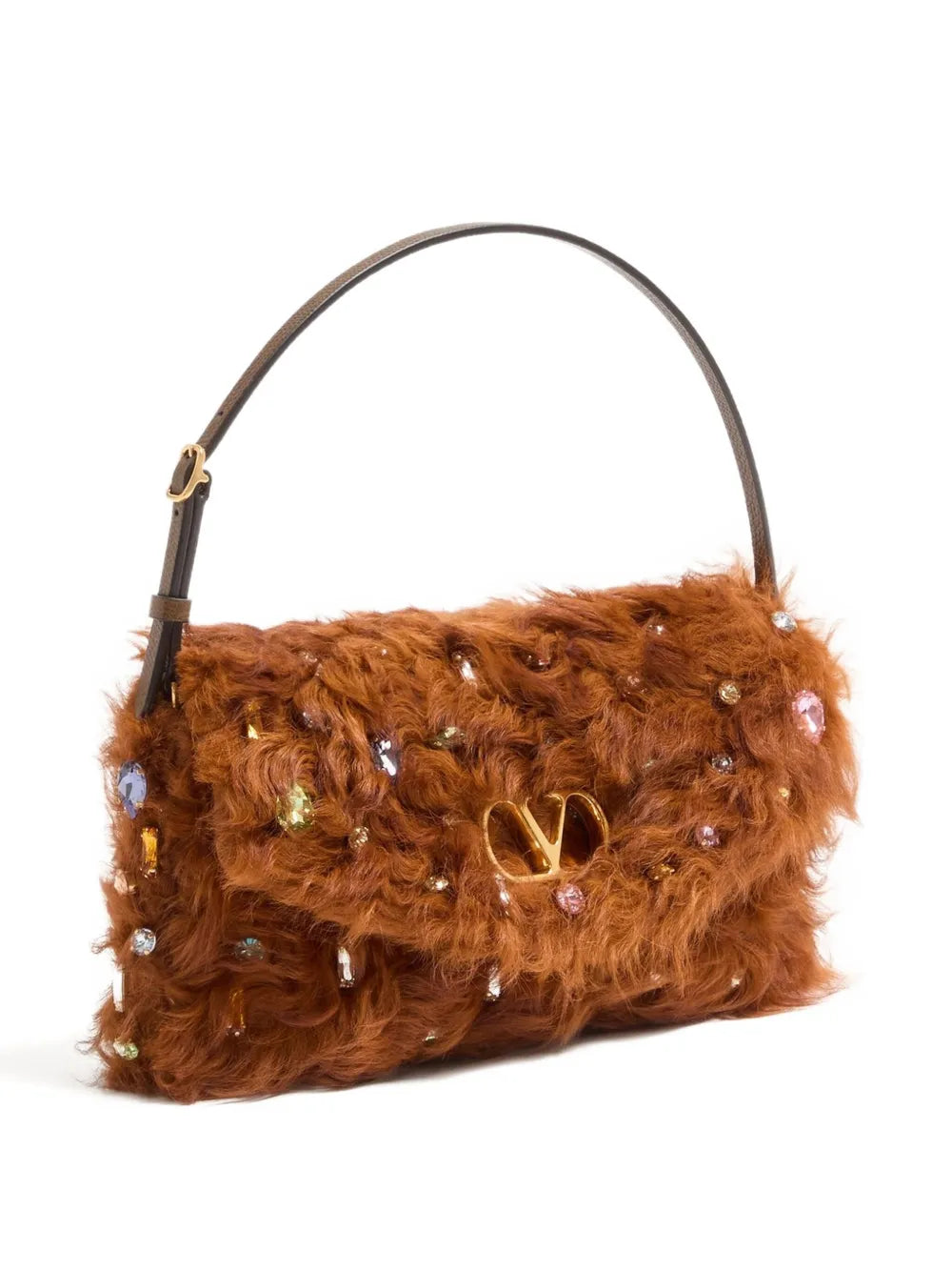 Valentino Garavani Devain Soft Small Shoulder Bag — Same as shown — Size One Size — Side View