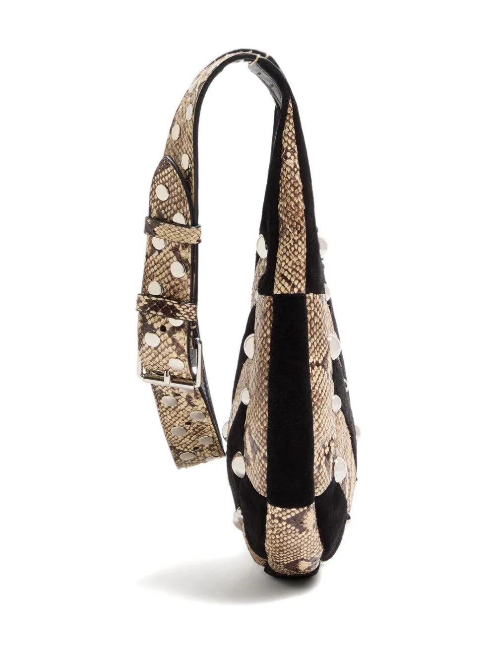 Valentino Garavani Small Chevron Patterned Shoulder Bag — Same as shown — Size One Size — Back View