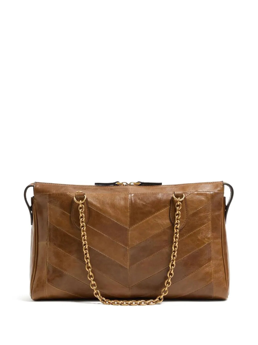 Valentino Garavani Panthea Leather Shoulder Bag — Same as shown — Size One Size — Back View