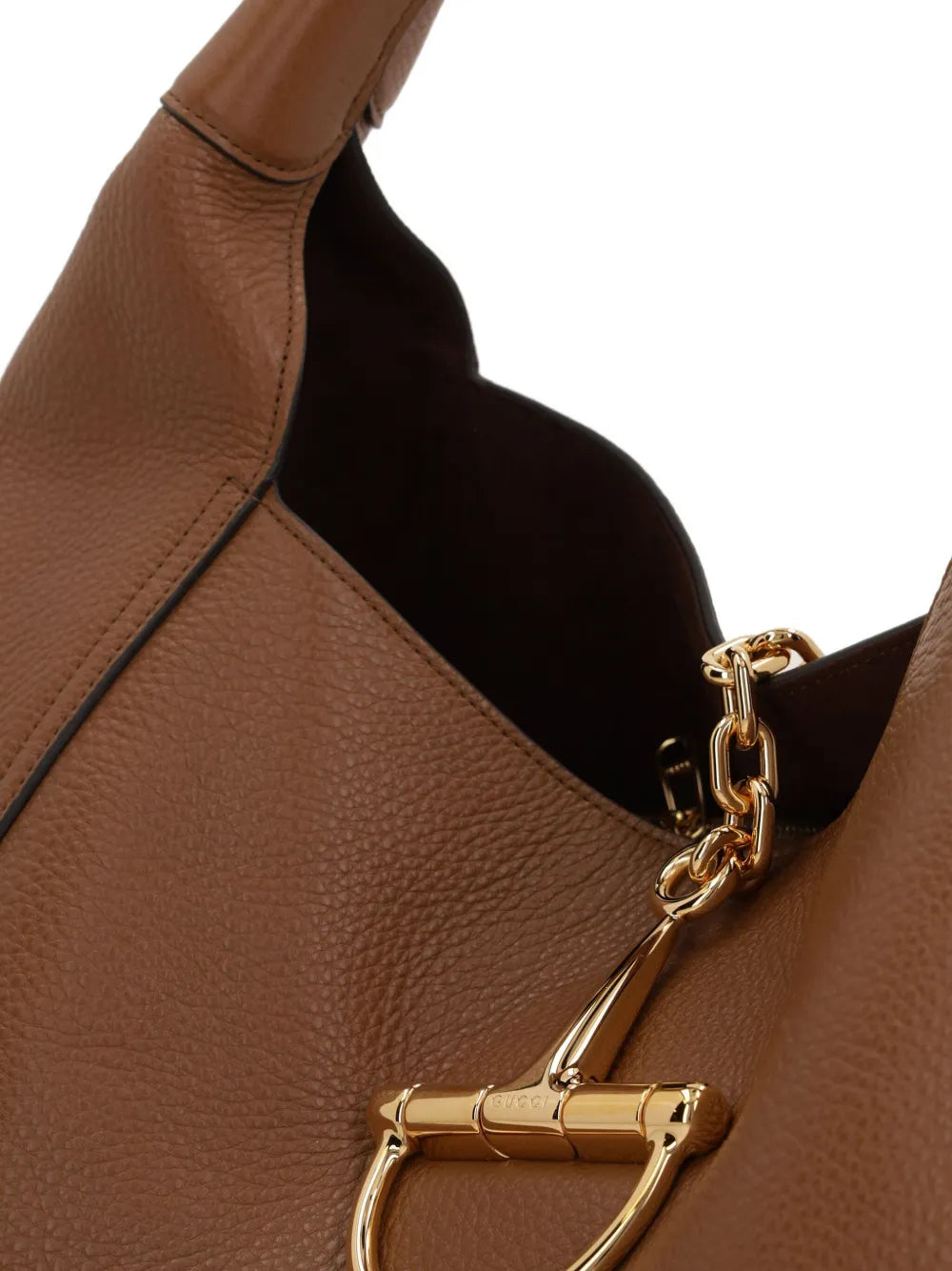 Gucci Maxi Softbit Grained Leather Shoulder Bag — Same as shown — Size One Size — Top View