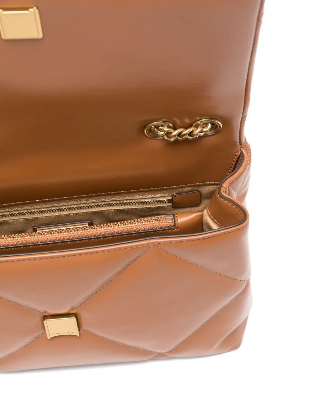 Tory Burch Kira Diamond Quilted Leather Shoulder Bag — Same as shown — Size One Size — Detail View