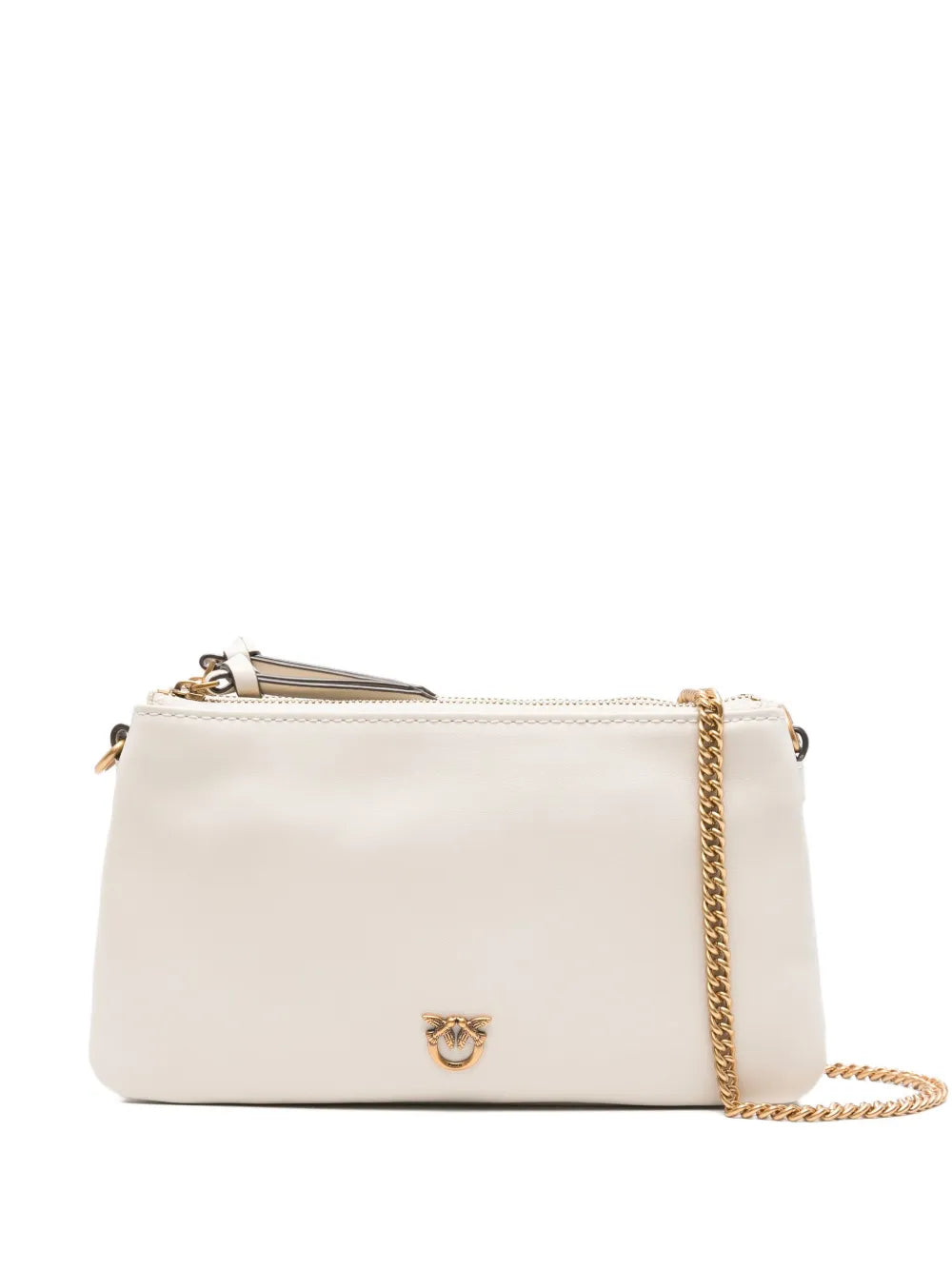 Pinko Double Zip Shoulder Bag — Same as shown — Size One Size — Front View
