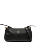 Pinko Rectangle Leather Shoulder Bag — Same as shown — Size One Size — Front View