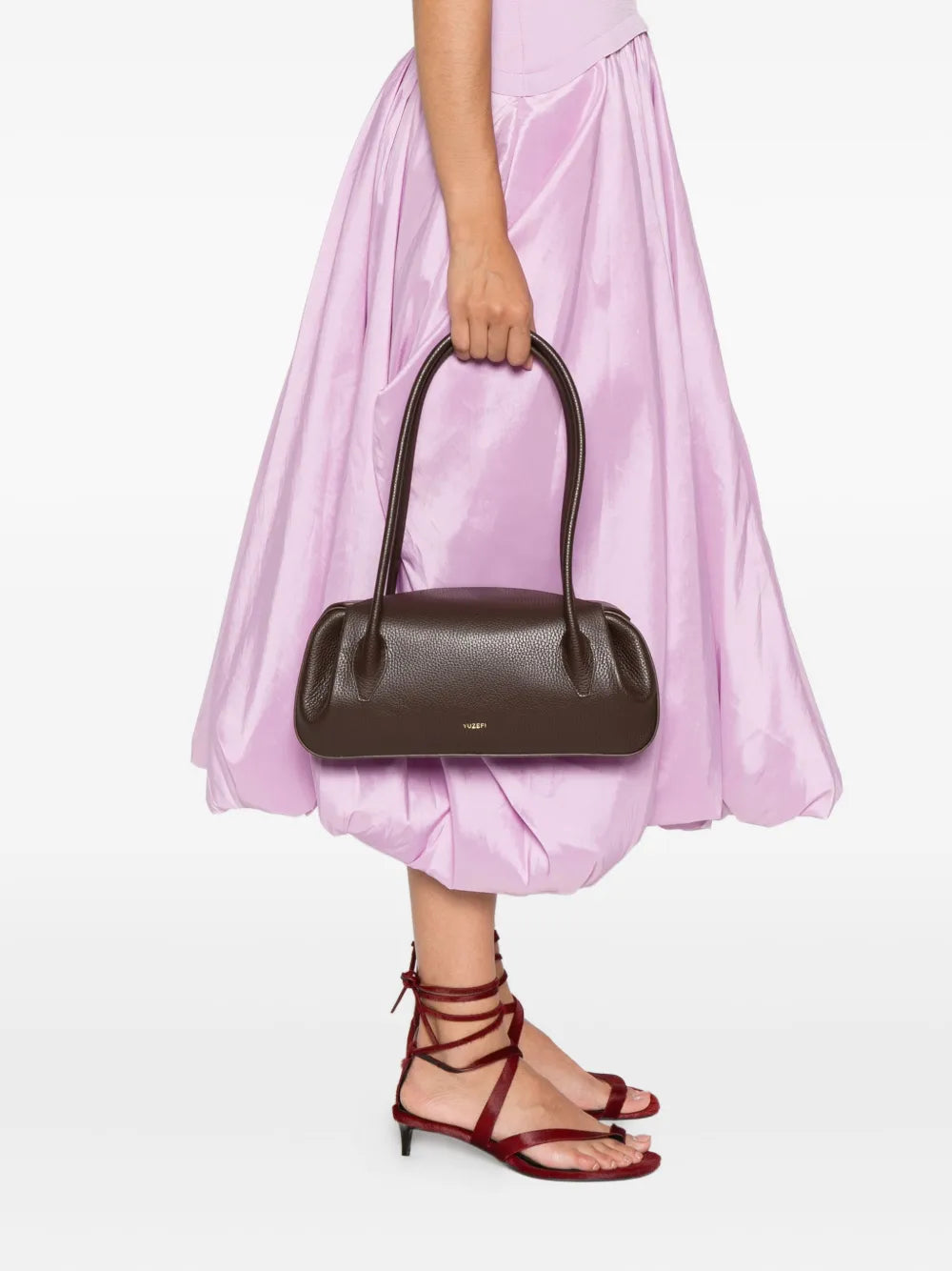 Yuzefi Oyster Shoulder Bag — Same as shown — Size One Size — Side View