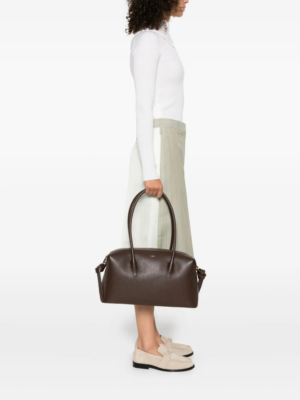 Yuzefi Brioche Shoulder Bag — Same as shown — Size One Size — Side View