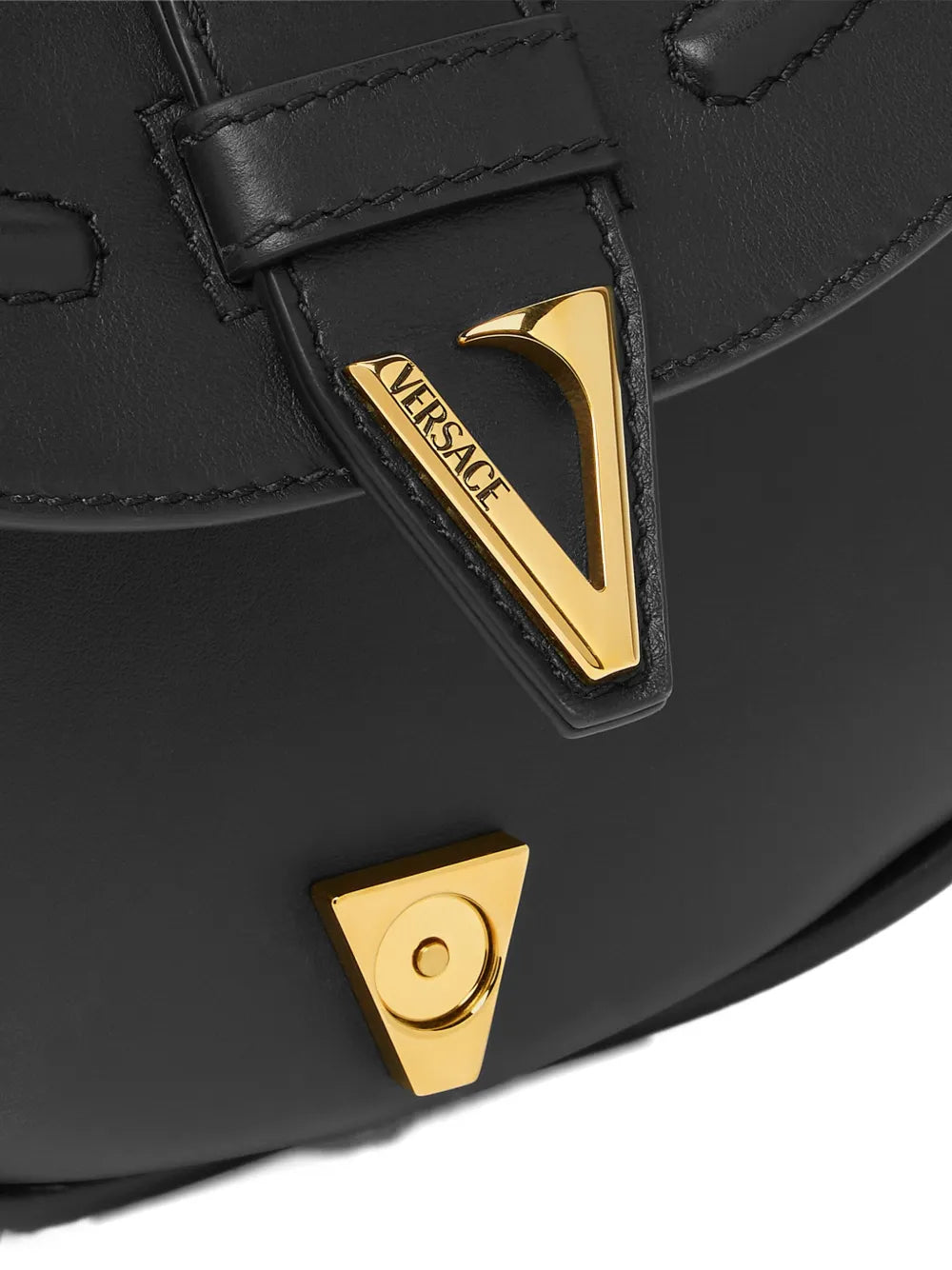 Versace Medium Virtus Shoulder Bag — Same as shown — Size One Size — Detail View