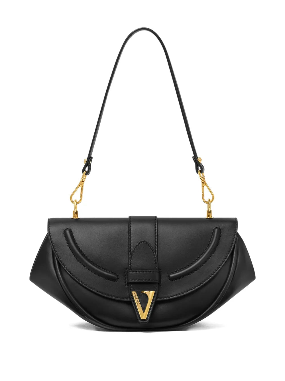 Versace Medium Virtus Shoulder Bag — Same as shown — Size One Size — Front View