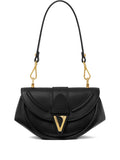 Versace Small Virtus Shoulder Bag — Same as shown — Size One Size — Front View