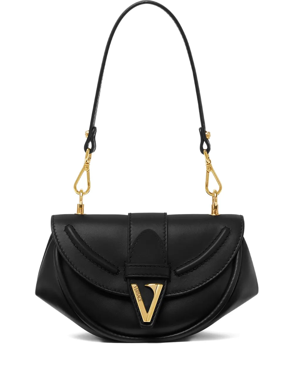 Versace Small Virtus Shoulder Bag — Same as shown — Size One Size — Front View