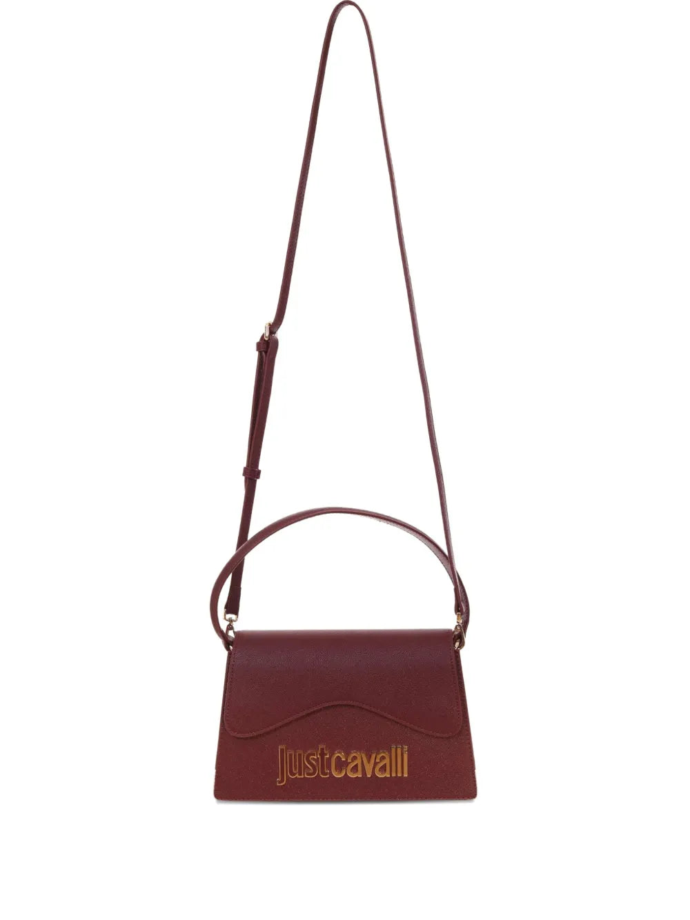 Just Cavalli Top Handle Logo Shoulder Bag — Same as shown — Size One Size — Front View