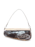 Just Cavalli Chain Strap Top Handle Shoulder Bag — Same as shown — Size One Size — Front View