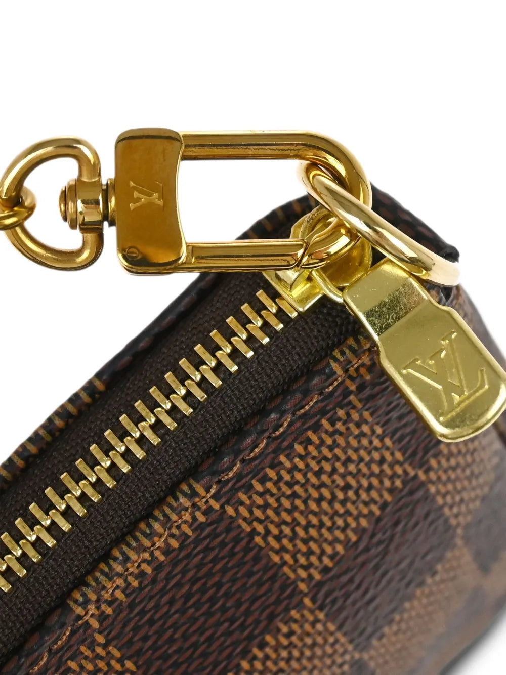 Louis Vuitton Pre Owned 2019 Mini Pochette Accessoires Handbag — Same as shown — Size One Size — Detail View