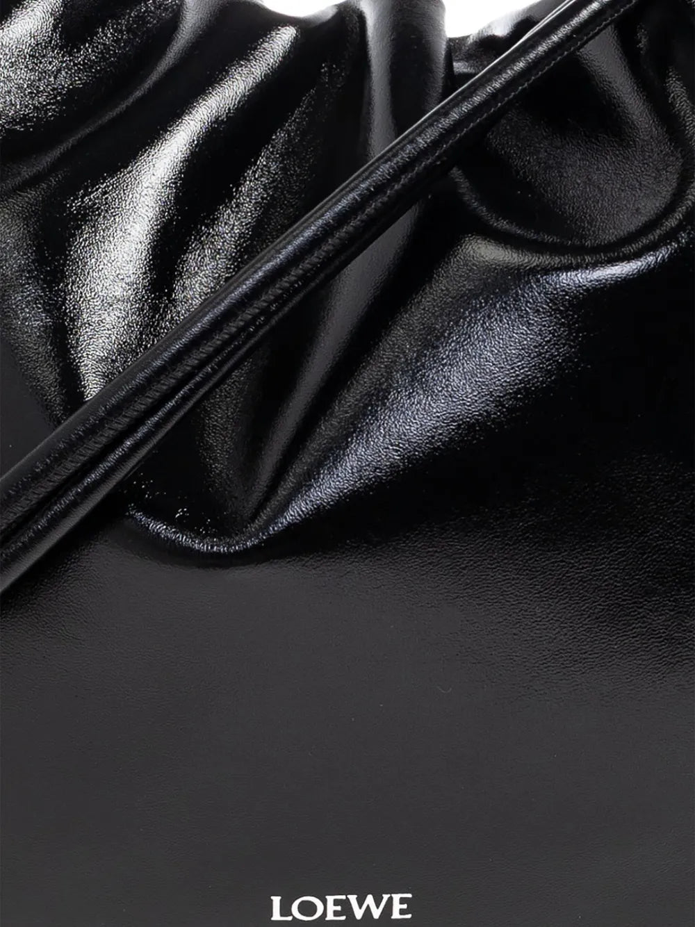 Loewe Large Flamenco Knotted Leather Shoulder Bag — Same as shown — Size One Size — Detail View