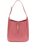 Saint Laurent Leather Ysl Logo Shoulder Bag — Same as shown — Size One Size — Front View
