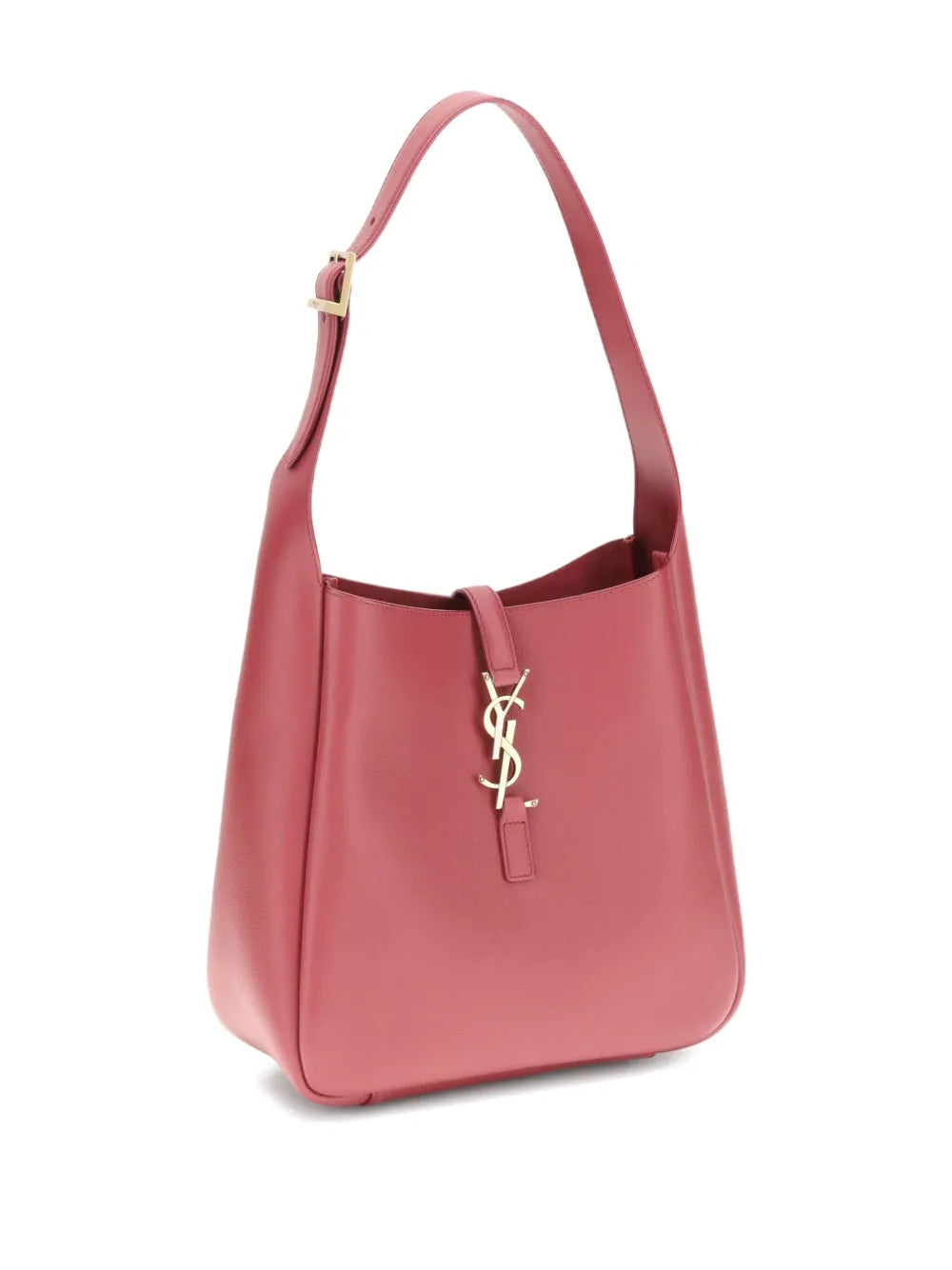 Saint Laurent Leather Ysl Logo Shoulder Bag — Same as shown — Size One Size — Back View