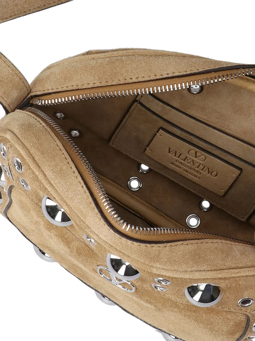 Valentino Garavani Nellcote Studded Cross Body Bag — Same as shown — Size One Size — Top View