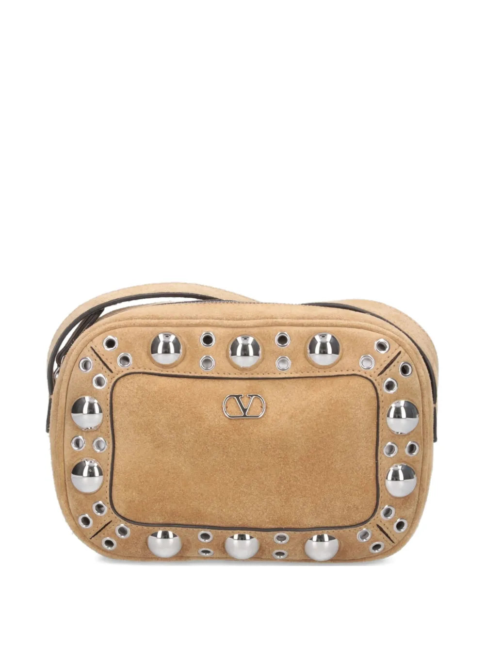Valentino Garavani Nellcote Studded Cross Body Bag — Same as shown — Size One Size — Front View