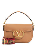 Valentino Garavani Alltime Leathers Shoulder Bag — Same as shown — Size One Size — Front View
