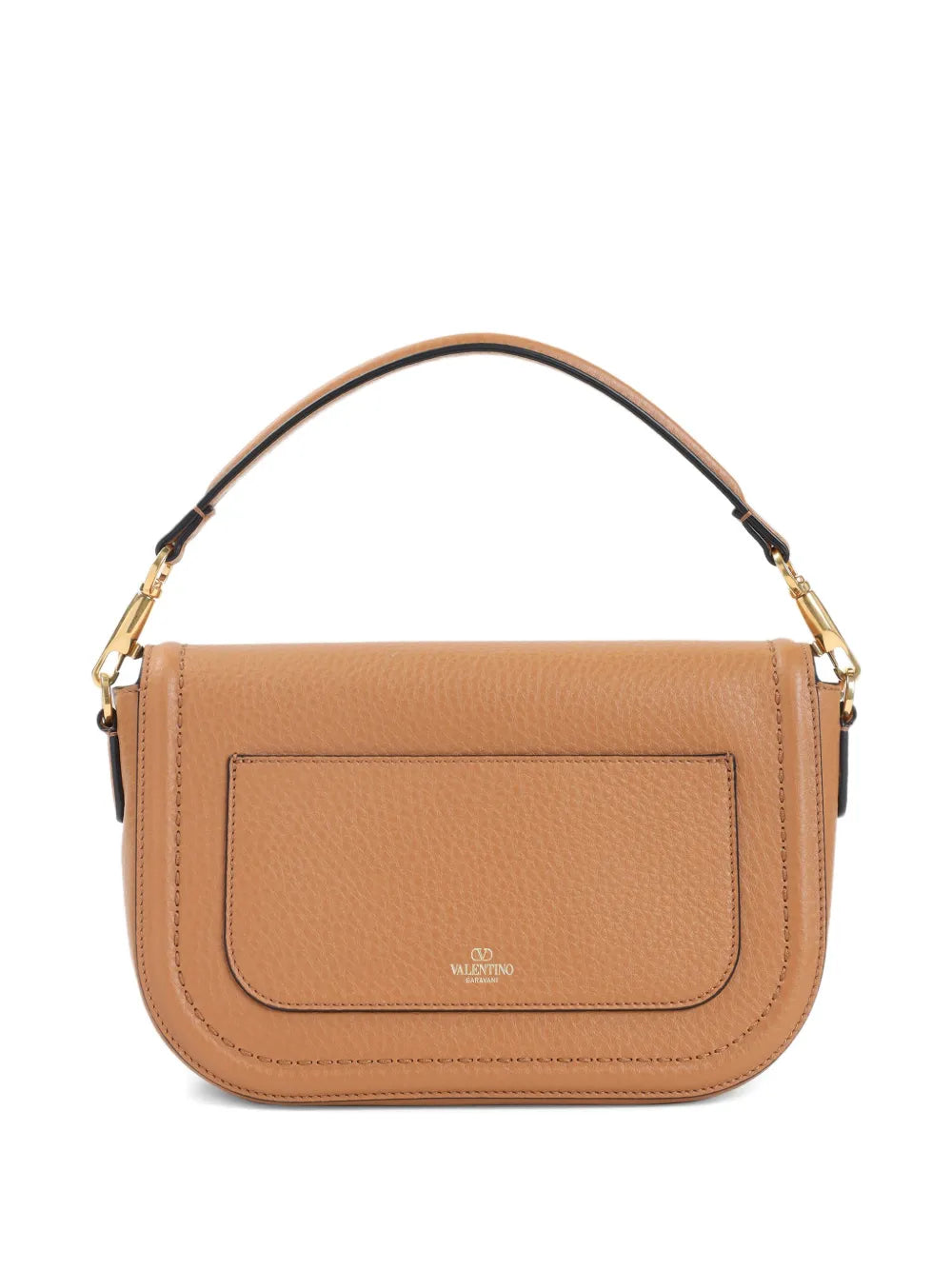 Valentino Garavani Alltime Leathers Shoulder Bag — Same as shown — Size One Size — Back View