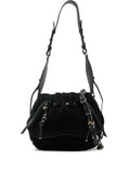 Isabel Marant Bolton Suede Shoulder Bag — Same as shown — Size One Size — Front View