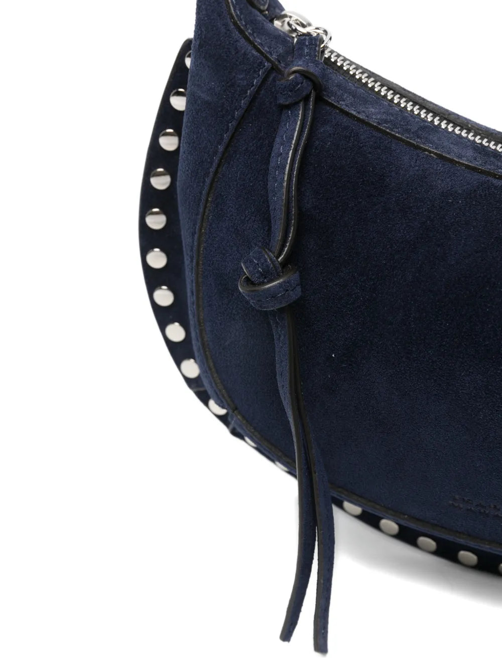 Isabel Marant Oskan Moon Studded Shoulder Bag — Same as shown — Size One Size — Top View