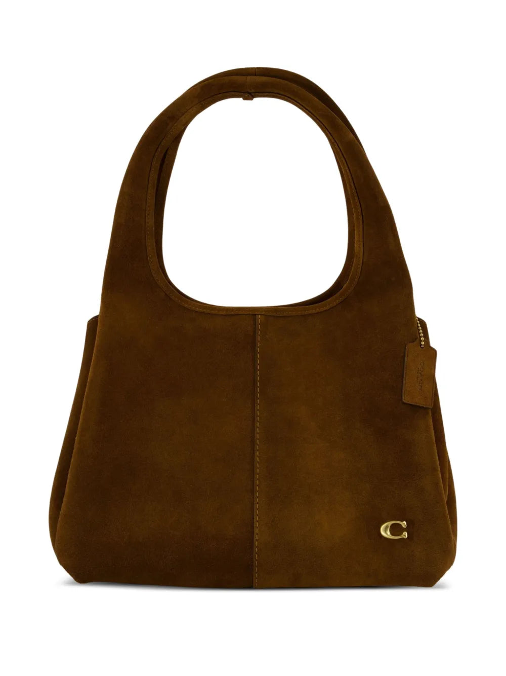 Coach Lana Top Handle Suede Shoulder Bag — Same as shown — Size One Size — Front View