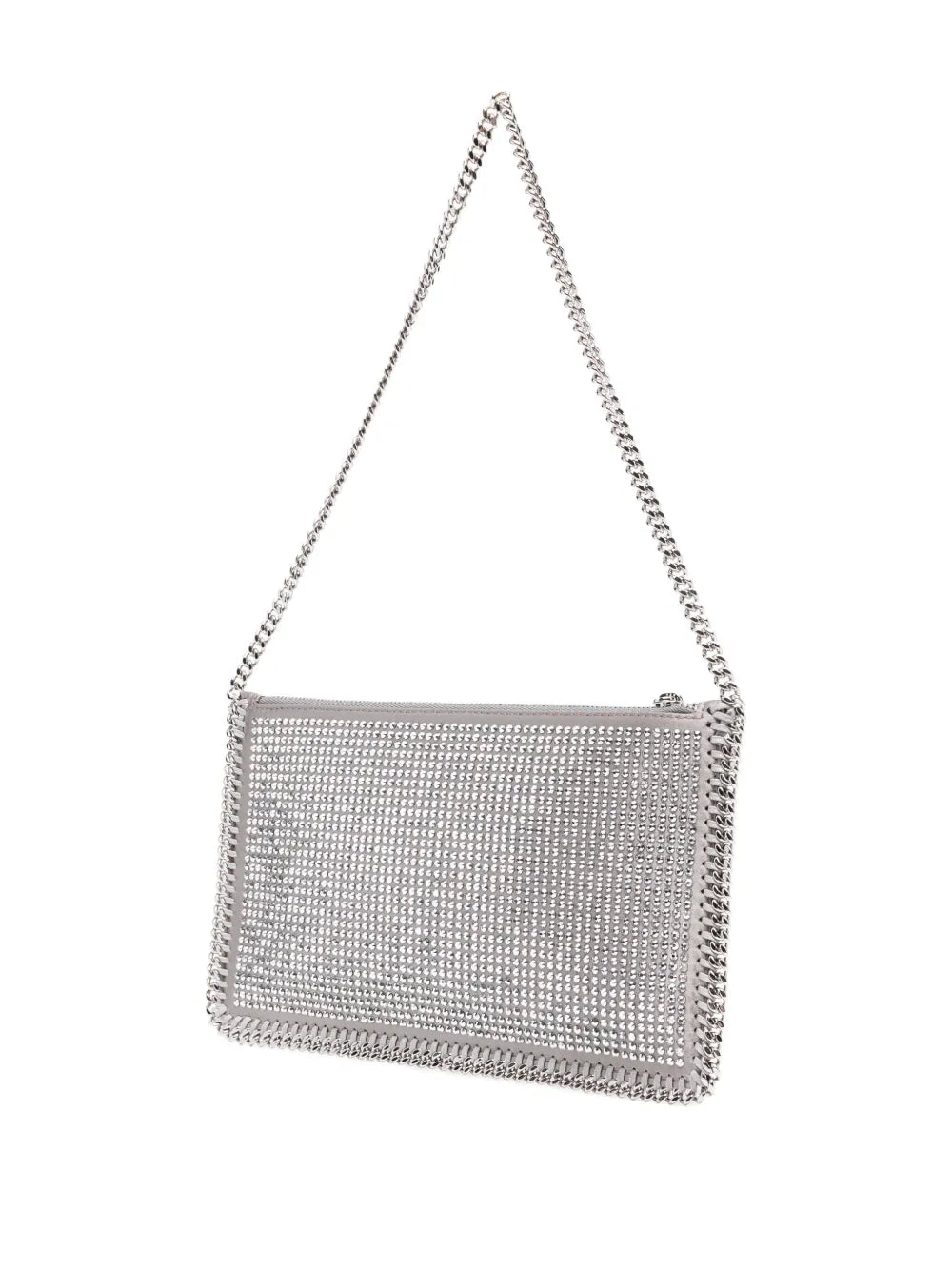 Stella Mccartney Falabella Pochette Crystal Embellished Chain Shoulder Bag — Same as shown — Size One Size — Back View