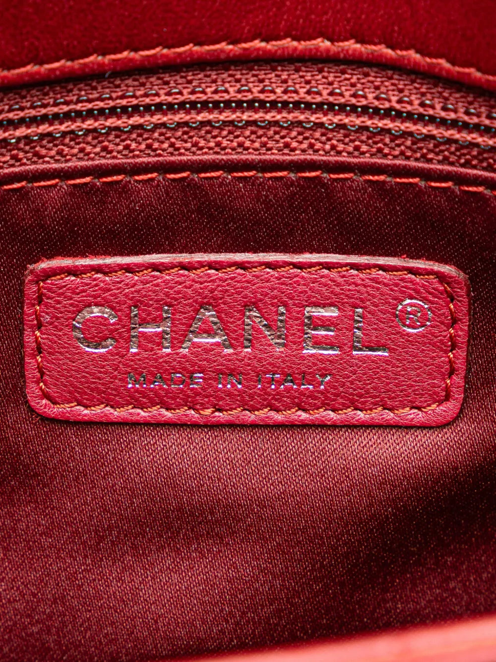 Chanel Pre Owned 2011 Maxi Lambskin 3 Accordion Flap Shoulder Bag — Same as shown — Size One Size — Detail View