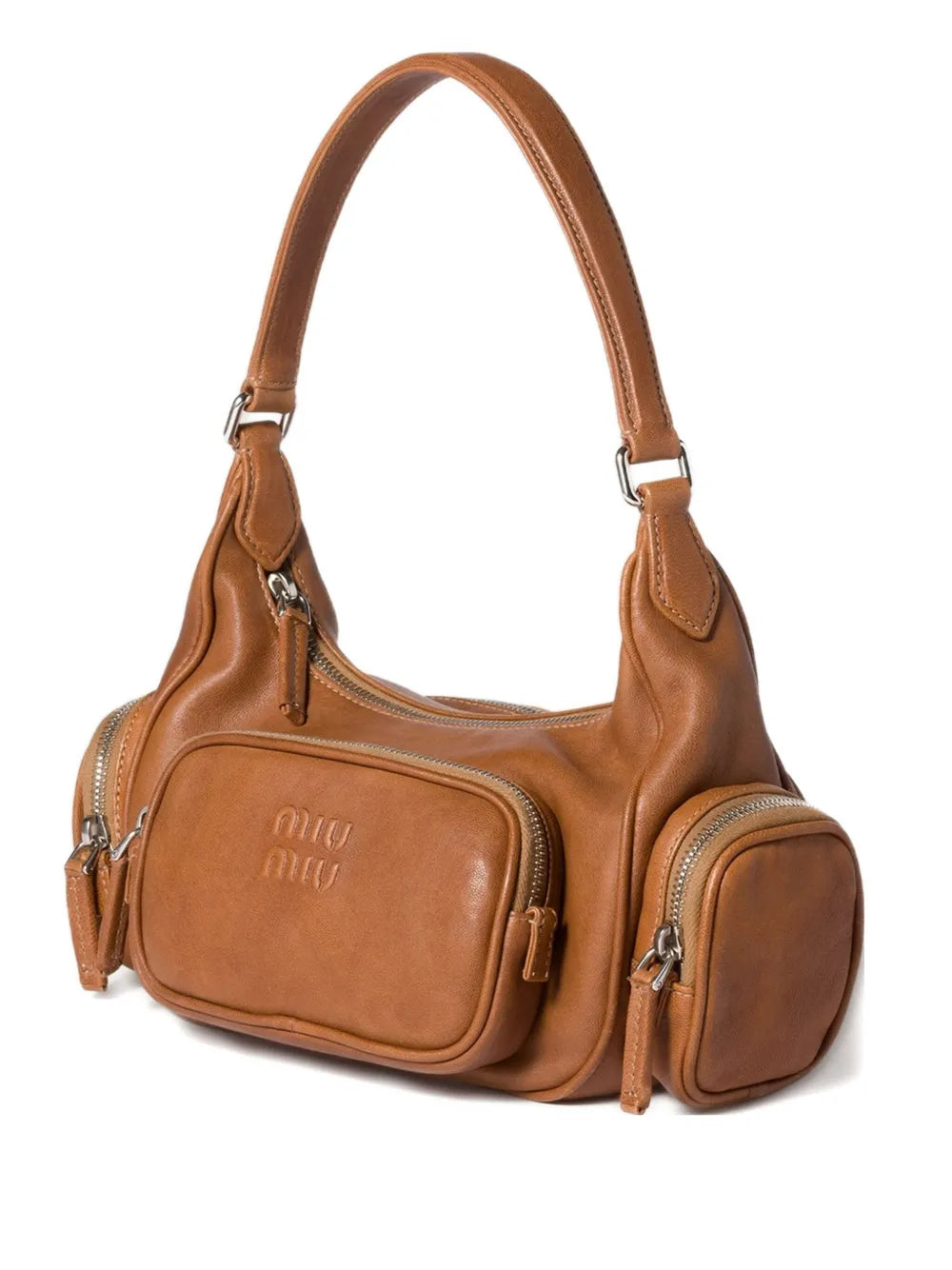 Miu Miu Pocket Shoulder Bag — Same as shown — Size One Size — Front View