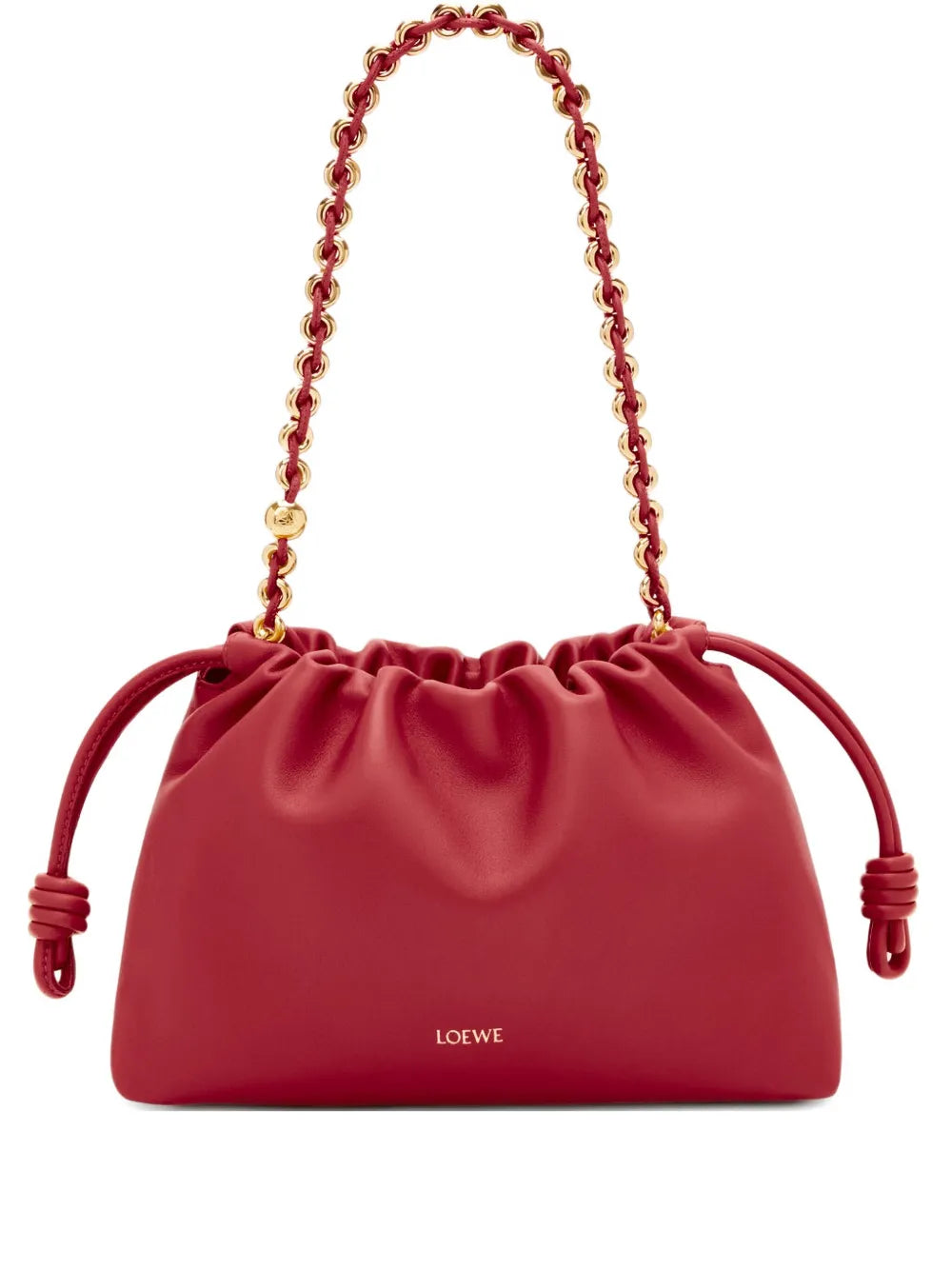 Loewe Flamenco Chain Handle Medium Shoulder Bag — Same as shown — Size One Size — Front View