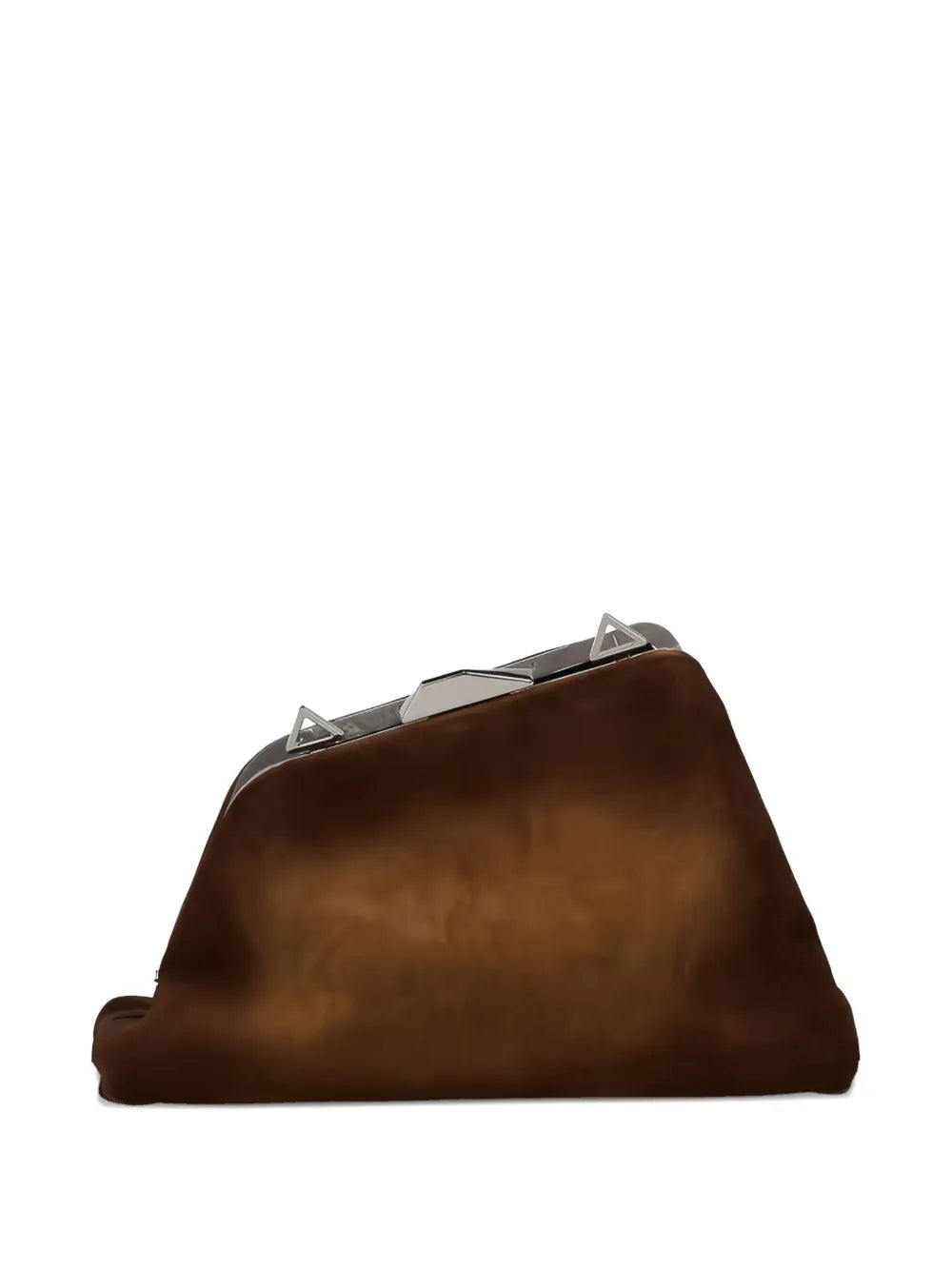 The Attico Medium Day Off Suede Shoulder Bag — Same as shown — Size One Size — Side View