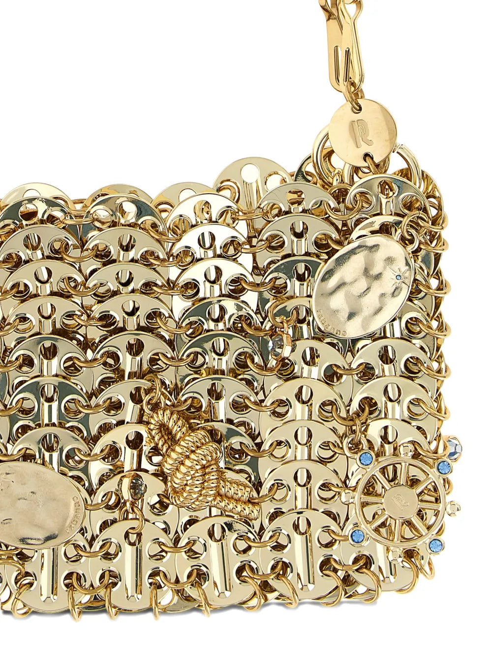 Rabanne 1969 Metal Mesh Mini Bag — Same as shown — Size One Size — Side View