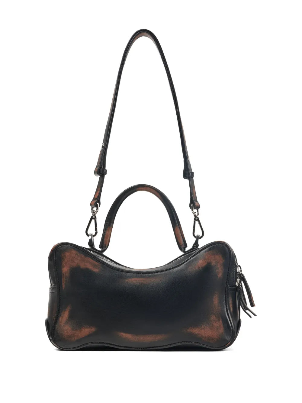 Camperlab Lunissi Leather Top Handle Shoulder Bag — Same as shown — Size One Size — Side View