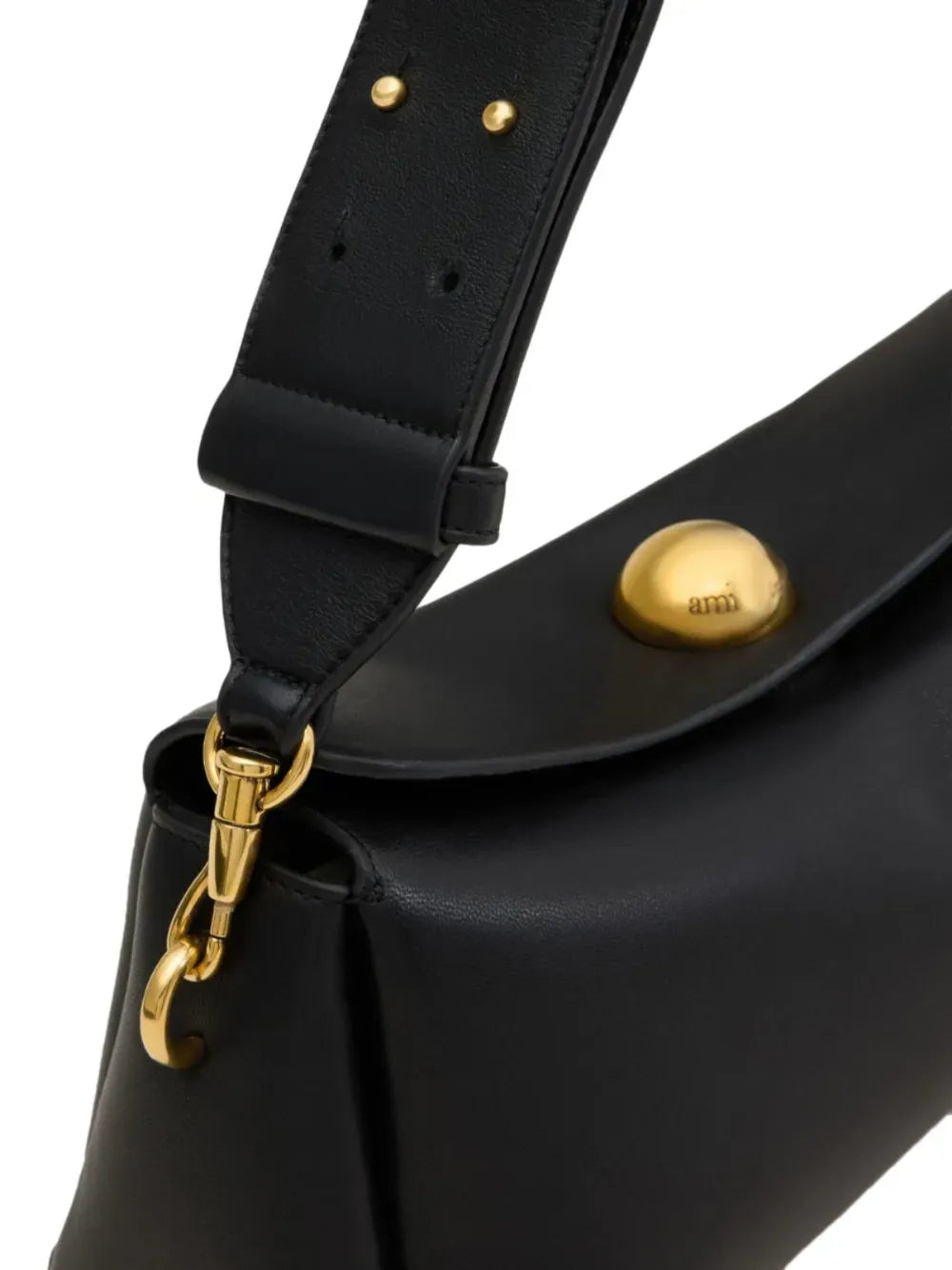 Ami Paris Carrousel Leather Bag — Same as shown — Size One Size — Detail View
